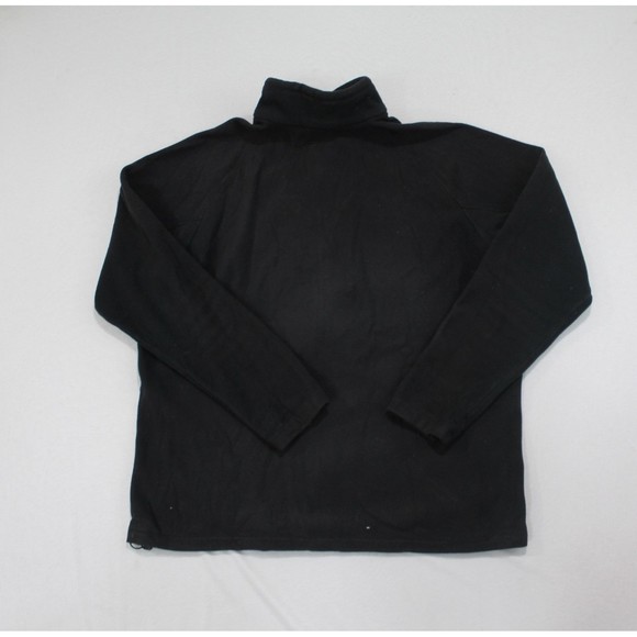 Columbia Men Black Fleece Sweater Mock Neck Size XL - Picture 1 of 8